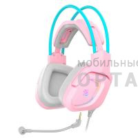 Наушники проводные накладные A4TECH Bloody G575 розовые/голубые
