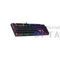 Клавиатура проводная игровая механическая DEFENDER  Axeman GK-302 RU,Rainbow,104+FN,кр.свитчи (1/20)