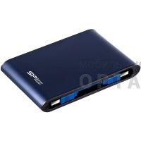 Жесткий диск HDD Siliсon Power  2 TB  A80  Armor синий, 2.5", USB 3.0 Жесткий диск HDD Siliсon Power  2 TB  A80  Armor синий, 2.5", USB 3.0