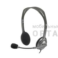 Наушники проводные Logitech Stereo H110 серебристый 1.8м накладные (981-000472) Наушники проводные Logitech Stereo H110 серебристый 1.8м накладные (981-000472)