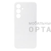Чехол силикон COVER, бархатная подкладка в упаковке, Tecno Spark G02, белый