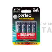 Аккумулятор Perfeo AA2700mAh/4BL+BOX (4/40/240)