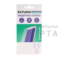 Стекло защитное Exployd для Huawei P20, 0.3 мм, Curved Edge, закругленный край, противоударное, полн