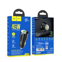 АЗУ HOCO NZ6, 2100mA, QC3.0, PD 45Вт, черный