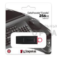 Флешка USB3.2 256 Гб Kingston  DataTravele Exodia  чёрный/розовый Флешка USB3.2 256 Гб Kingston  DataTravele Exodia  чёрный/розовый