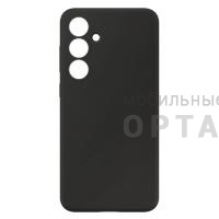 Чехол силикон COVER, бархатная подкладка в упаковке, Tecno Spark G02, черный