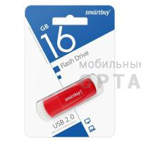 Флешка USB 16GB Smartbuy  Scout  красный