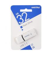 Флешка USB 32Gb SmartBuy Paean, USB 2.0, белый