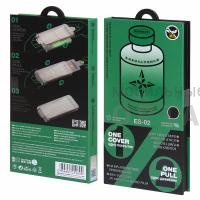 Стекло защитное, Антишпион закаленный Remax ES-02 с автоустановкой, для iPhone 15 Pro Max