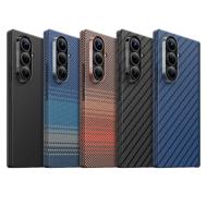 Чехол KEEPHONE KEVILAR MIRAGE ARAMID MagSafe Samsung Z Fold 8 Deep Blue Robin