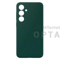 Чехол силикон COVER, бархатная подкладка в упаковке, Honor X8c, зеленый