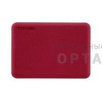 Жесткий диск HDD Toshiba  1 TB Canvio Advance красный, 2.5", USB 3.0