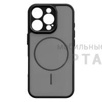Чехол Matte MagSafe с защитой камеры в техпаке, iPhone 13/14, Black