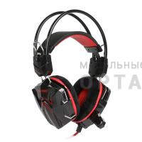 Наушники игровые Smartbuy SBHG-1300 RUSH SNAKE, черная/красная