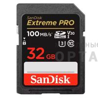 Карта памяти 32 Гб SDHC SanDisk Class 10 Extreme Pro V30 UHS-I U3 (100 Mb/s) Карта памяти 32 Гб SDHC SanDisk Class 10 Extreme Pro V30 UHS-I U3 (100 Mb/s)
