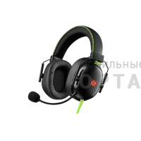 Игровая гарнитура DEFENDER Toxic, провод 2м, LED, черный(1/10)