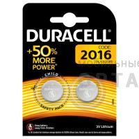 Элемент питания Duracell CR2016  BL2  (2/20/200/29400) Элемент питания Duracell CR2016  BL2  (2/20/200/29400)