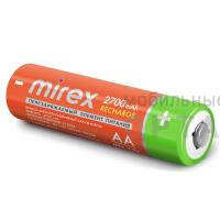 Аккумулятор Ni-MH Mirex HR6 / AA 2700mAh 1,2V 2 шт (2/20/100), ecopack Аккумулятор Ni-MH Mirex HR6 / AA 2700mAh 1,2V 2 шт (2/20/100), ecopack
