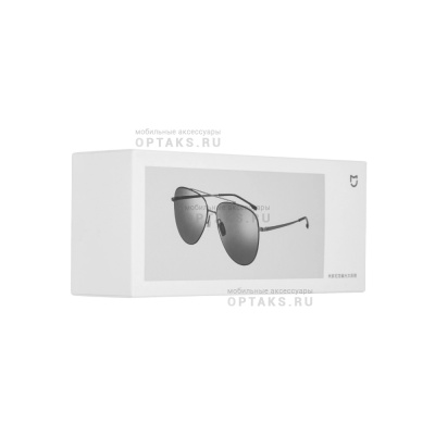 Очки солнцезащитные Mijia TS Nylon Polarized Sunglasses Pilot Model, документация, кейс, ткань для очистки, серый