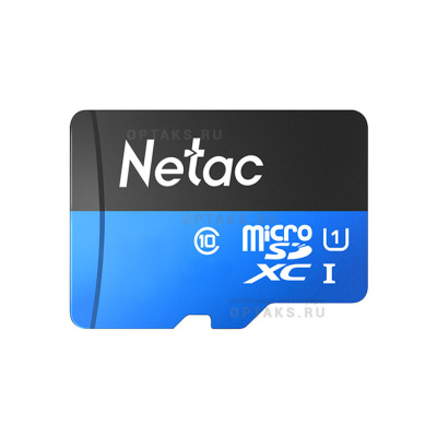 Карта памяти MicroSD 8GB  Netac  P500  Standard  Class 10  (20 Mb/s) без адаптера