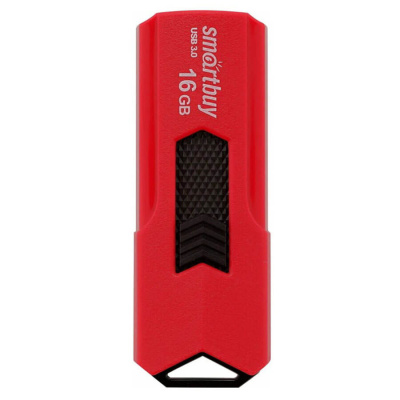 Флешка USB3.0 16 Гб  Smartbuy  Stream  красный