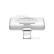 Переходник 8 pin - 2x 8 pin(f) BOROFONE BV6 Comfortable, круглый, , пластик, цвет: белый (1/150/900)