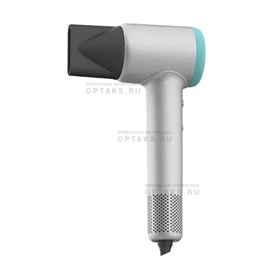 Фен для волос DEERMA DEM-CF51W, 3 скорости,  серый, светлый