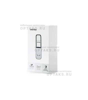 Флешка USB 512 Гб SmartBuy M5, USB3.2 gen, Type-C, металл, серебристый