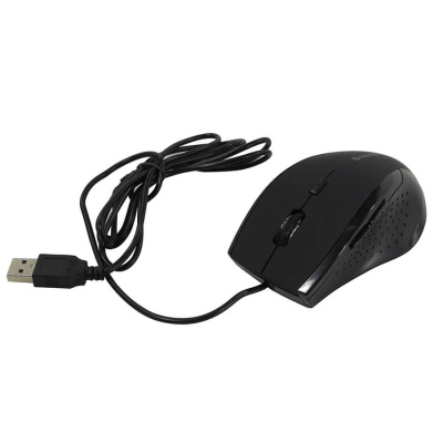 Мышь Defender Accura MM-362,  черный, USB, проводная,  6 кнопок, 800-1600 dpi (1/40)