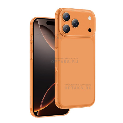 Чехол, KEEPHONE X-CRYSTAL ULTRA SLIM CASE для iPhone 17 Pro Max ORANGE