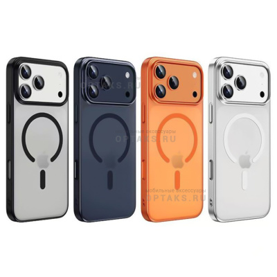 Чехол KEEPHONE SKIN GRIP ULTRA SLIM MagSafe для iPhone 18 Pro/17 Pro SILVER