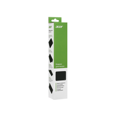Коврик для мыши ACER OMP211 Средний 350x280x3мм, черный (1/40)