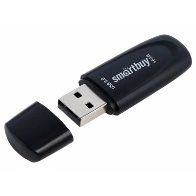 USB 3.1  16GB  Smartbuy  Scout  чёрный