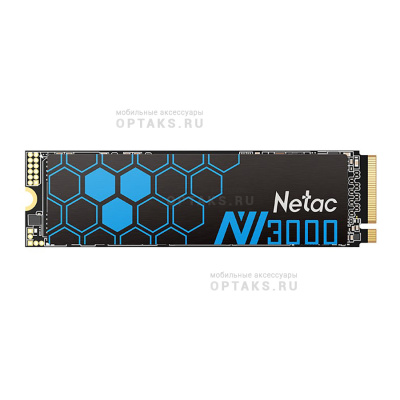 Жесткий диск SSD Netac  500 GB  NV3000, PCIe x4, R/W - 3100/2100 MB/s, (M.2), 2280, TLC 3D NAND