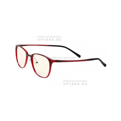 Очки компьютерные XIAOMI TS Anti-Blue Goggles, очки, салфетка, красный