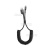 Кабель Usb to Lightning Baseus Fish eye Spring Data 2A 1m Black