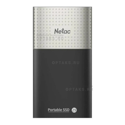 Жесткий диск SSD Netac   128 GB  Z9 USB-C чёрный/серебро, USB 3.2