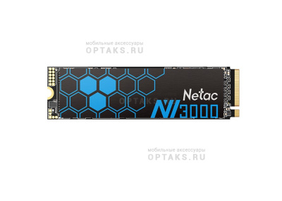 Жесткий диск SSD Netac  250GB  NV3000, R/W - 3000/1400MB/s, PCIe 3 x4 (M.2), 2280 NVMe 3D NAND