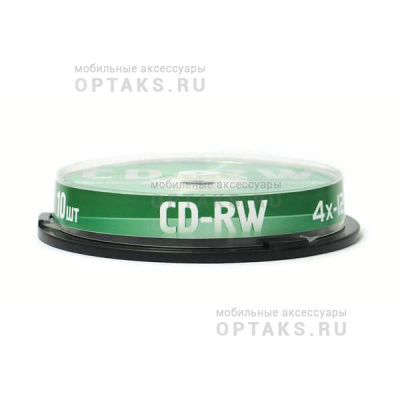 Диск MIREX CD-RW 700Мб 4X-12x Slim case (10/200)