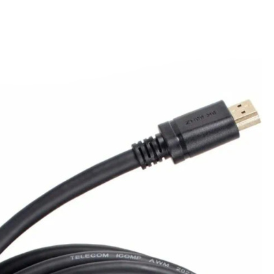 Кабель HDMI 19M/M,ver. 2.1 8KX60Hz (Econom) 2m Telecom <TCG245C-2M> (1/90)
