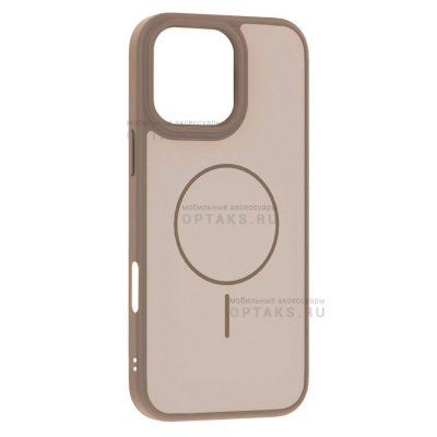 Чехол Matte Case MagSafe с защитой камеры в техпаке, Tecno Camon 50 Pro, Desert