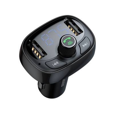 FM трансмиттер Baseus T Shaped S-09 Car Bluetooth MP3 Player Black